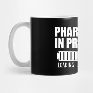 Pharmacist in progress loading w Mug